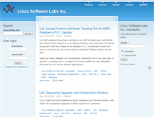 Tablet Screenshot of linux-software.com